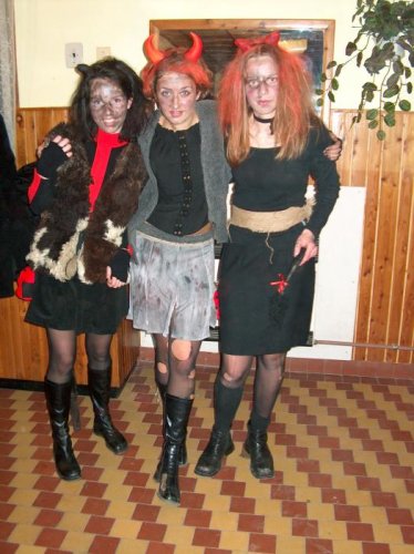 Mikuláš a mikulášská beseda u cimbálu - 6.12.2003