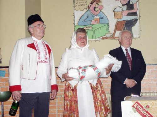 Křest kalendáře obce - 14.8.2004