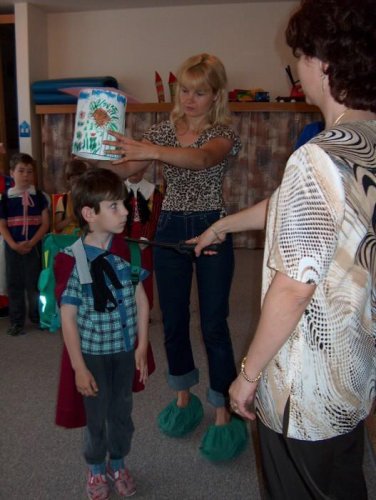 Loučení dětí z MŠ - 25.6.2004