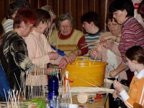 Pletení košů, košíků a žil - Klub dobré pohody - 24.2.2005
