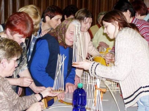 Pletení košů, košíků a žil - Klub dobré pohody - 24.2.2005