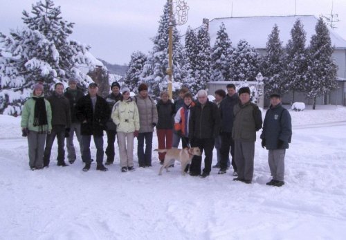 Silvestrovská vycházka do Hradčovic - 31.12.2005