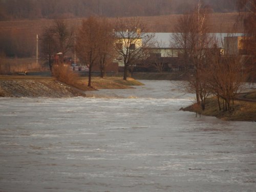 Tání sněhu - 28.3.2006