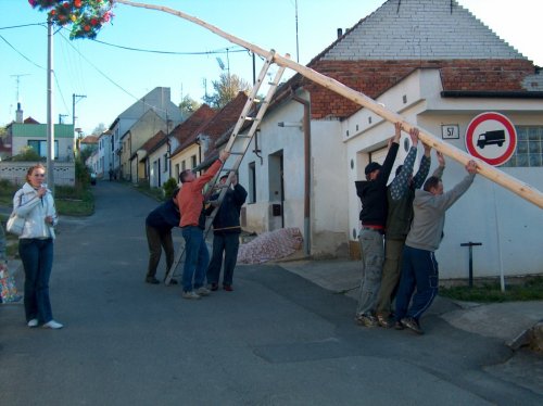 Stavění máje - 30.4.2007