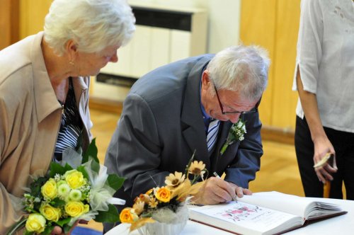 Zlatá svatba Fornůskovi a Tichoňovi - 17.9.2011