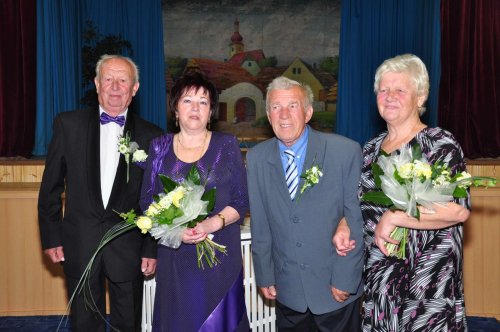 Zlatá svatba Fornůskovi a Tichoňovi - 17.9.2011