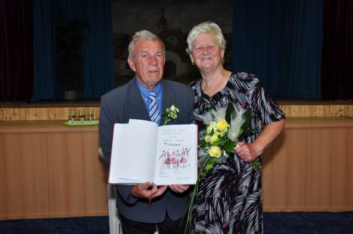 Zlatá svatba Fornůskovi a Tichoňovi - 17.9.2011