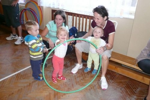 Hravé cvičení rodičů s dětmi - 27.9.2011
