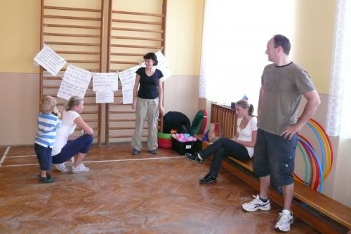Hravé cvičení rodičů s dětmi - 27.9.2011