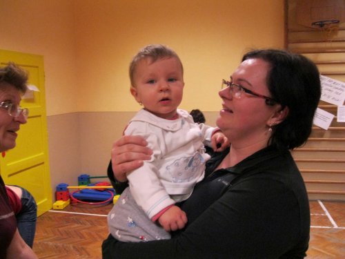 Hravé cvičení pro nejmenší děti a rodiče - 10.1.2012