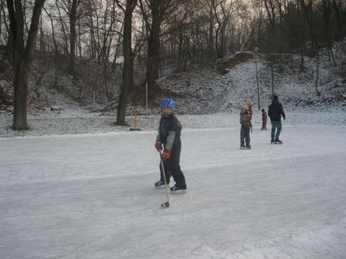 Bruslení ve Žlebě - 11.2.2012