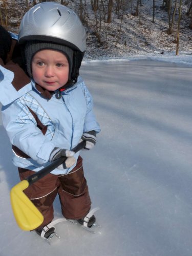 Bruslení ve Žlebě - 11.2.2012