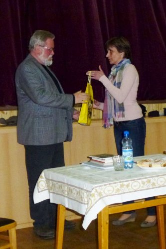 Beseda s Jiřím Jilíkem - Jdu Slováckem krásným - 21.3.2012
