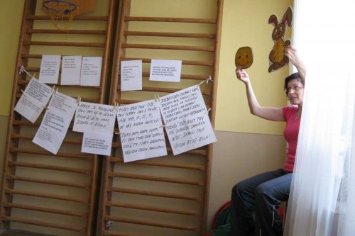 Poslední hodina a vysvědčení v Hravém cvičení pro nejmenší děti a rodiče - 27.3.2012