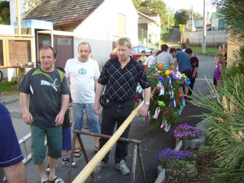 Stavění máje - 30.4.2012