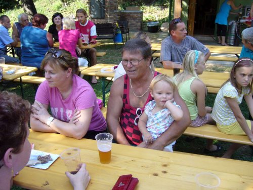 Sportovní odpoledne ve Žlebě - 4.8.2012