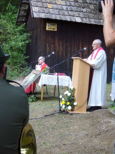 Žehnání kaple svatého Huberta - 28.9.2012