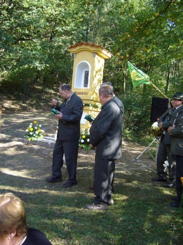 Žehnání kaple svatého Huberta - 28.9.2012