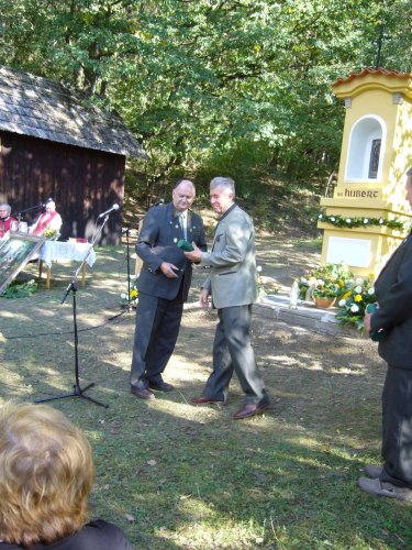 Žehnání kaple svatého Huberta - 28.9.2012