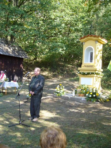 Žehnání kaple svatého Huberta - 28.9.2012