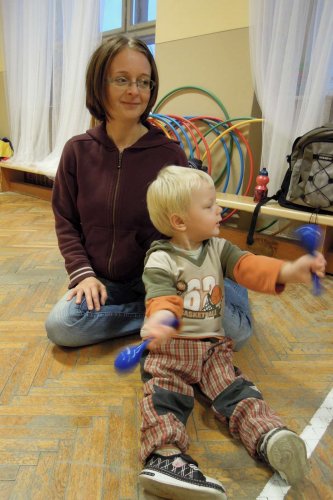 Hravé cvičení pro rodiče a děti - 17.10.2012