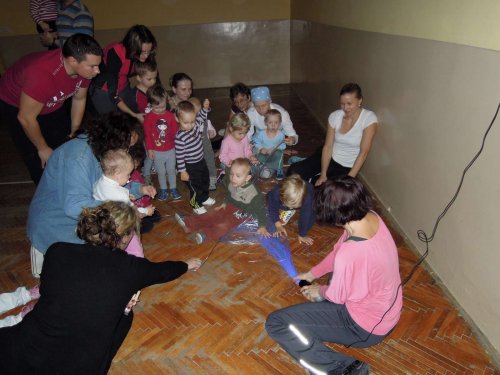 Mikulášská nadílka ve cvičení pro děti a rodiče - 4.12.2012
