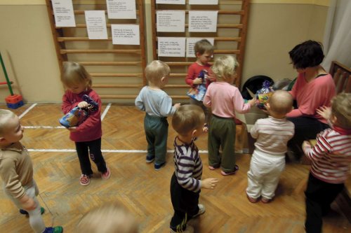 Mikulášská nadílka ve cvičení pro děti a rodiče - 4.12.2012