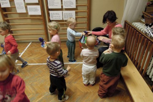 Mikulášská nadílka ve cvičení pro děti a rodiče - 4.12.2012