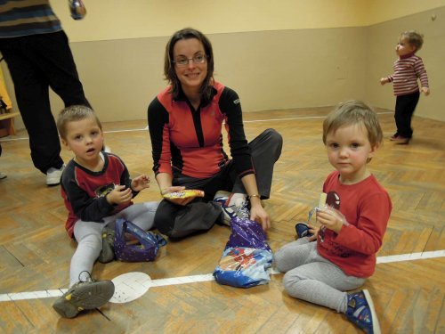 Mikulášská nadílka ve cvičení pro děti a rodiče - 4.12.2012