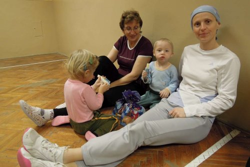 Mikulášská nadílka ve cvičení pro děti a rodiče - 4.12.2012