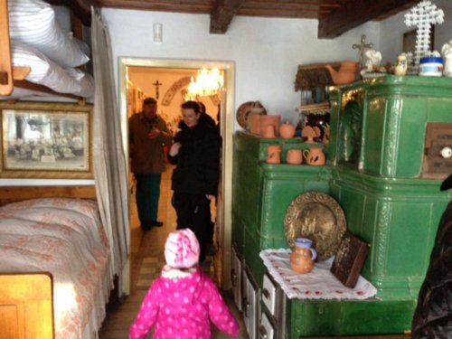 ZIMNÍ VYCHÁZKA DO POTOMÁKOVA MUZEA A NA POHYBLIVÝ BETLÉM V POPOVICÍCH - 19.1.2013