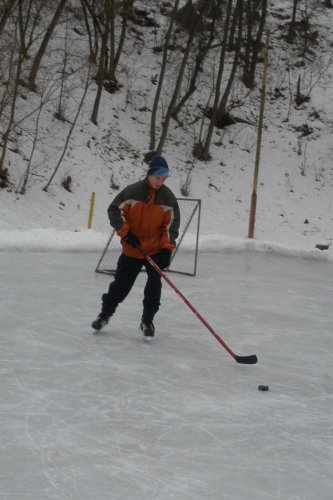 Bruslení ve Žlebě - 20.1.2013