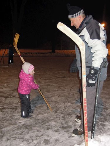 Bruslení ve Žlebě - 20.1.2013