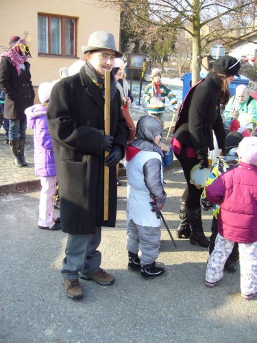 Fašanková obchůzka dětí - 8.2.2013