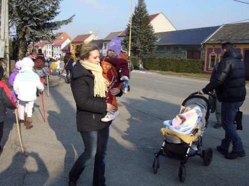 Fašanková obchůzka dětí - 8.2.2013