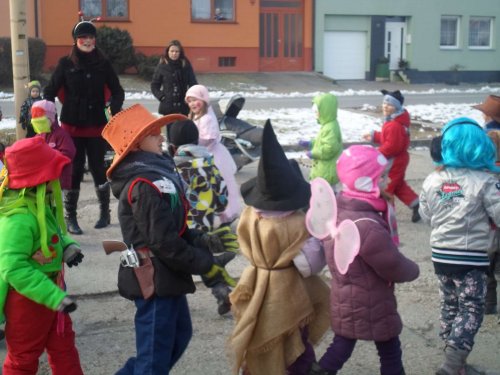 Fašanková obchůzka dětí - 8.2.2013