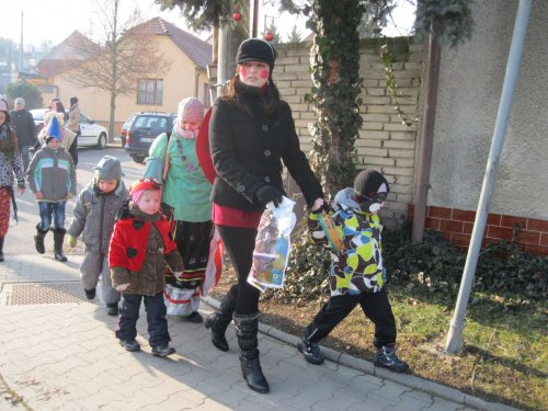 Fašanková obchůzka dětí - 8.2.2013