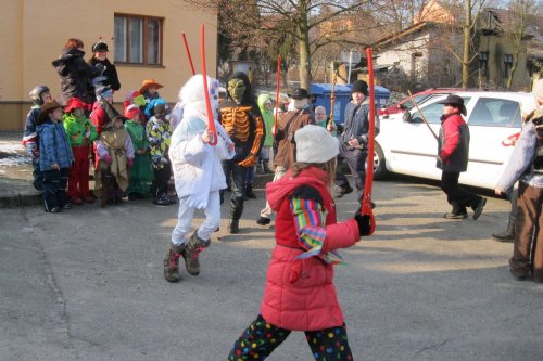 Fašanková obchůzka dětí - 8.2.2013