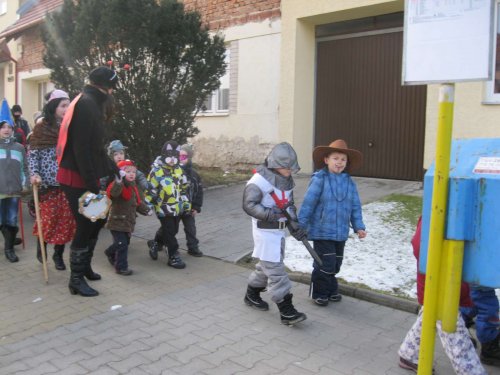 Fašanková obchůzka dětí - 8.2.2013