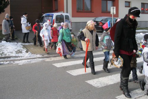 Fašanková obchůzka dětí - 8.2.2013