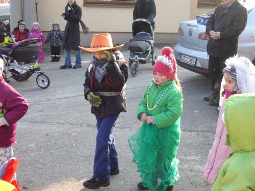 Fašanková obchůzka dětí - 8.2.2013