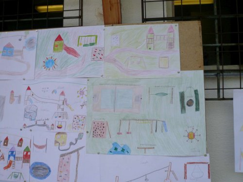 Stavba hřiště na Záhumní - 10.4.2013