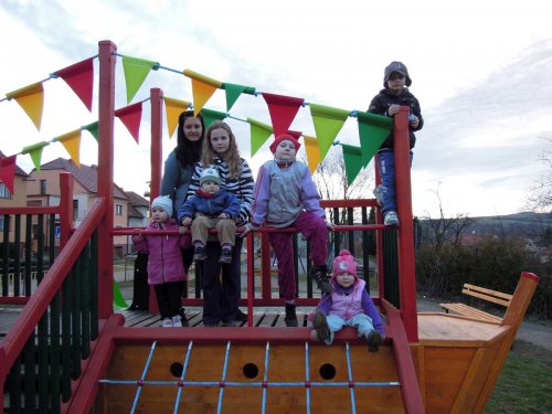 Nové hřiště na Záhumní - 11.4.2013