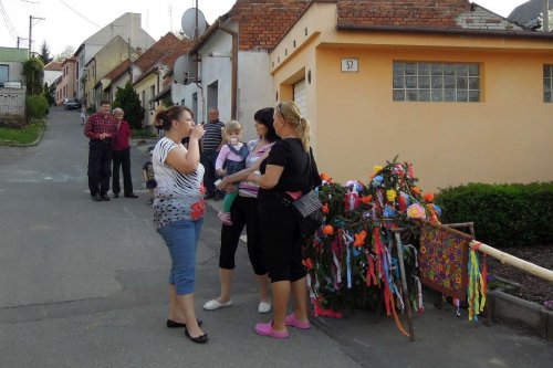 Stavění máje - 30.4.2013