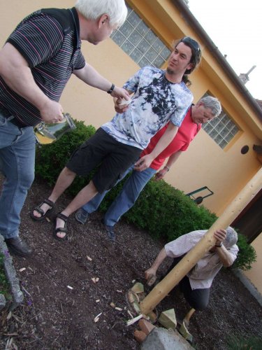 Stavění máje - 30.4.2013