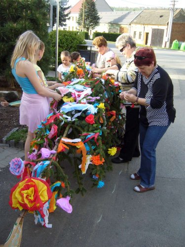 Stavění máje - 30.4.2013