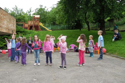 Pasování předškoláků na školáky a zahradní slavnost v MŠ Podolí - 6.6.2013