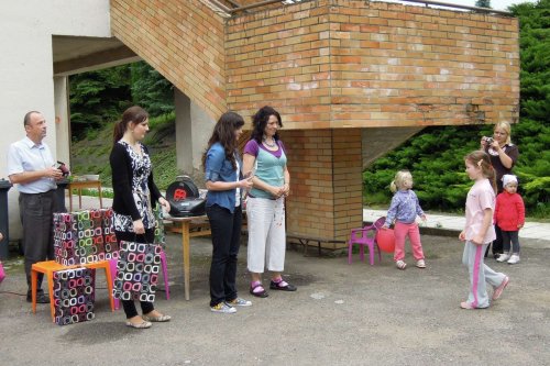 Pasování předškoláků na školáky a zahradní slavnost v MŠ Podolí - 6.6.2013