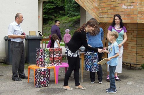 Pasování předškoláků na školáky a zahradní slavnost v MŠ Podolí - 6.6.2013