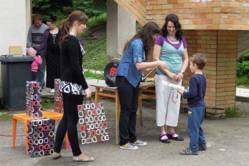 Pasování předškoláků na školáky a zahradní slavnost v MŠ Podolí - 6.6.2013
